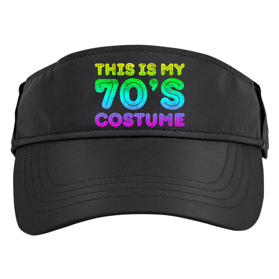 This Is My 70s Costume, 1970s Party Adult Drive Performance Visor