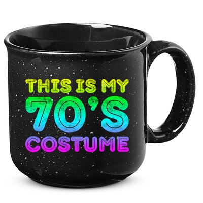 This Is My 70s Costume, 1970s Party 15oz Campfire Ceramic Mug