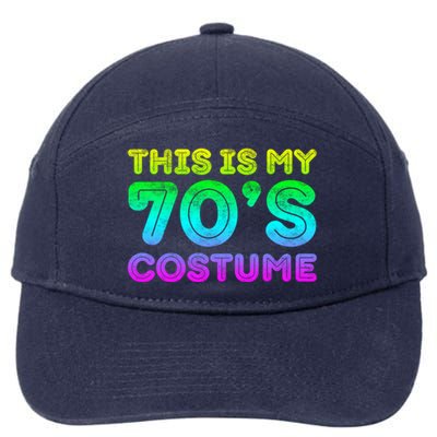 This Is My 70s Costume, 1970s Party 7-Panel Snapback Hat