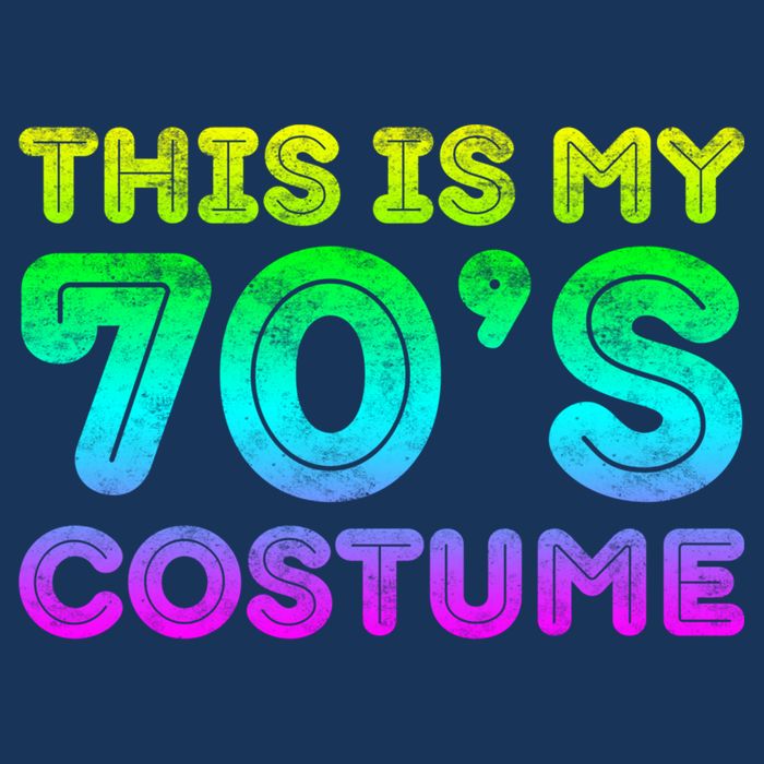 This Is My 70s Costume, 1970s Party 7-Panel Snapback Hat
