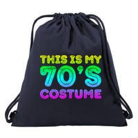 This Is My 70s Costume, 1970s Party Drawstring Bag