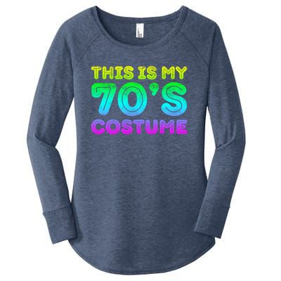 This Is My 70s Costume, 1970s Party Women's Perfect Tri Tunic Long Sleeve Shirt