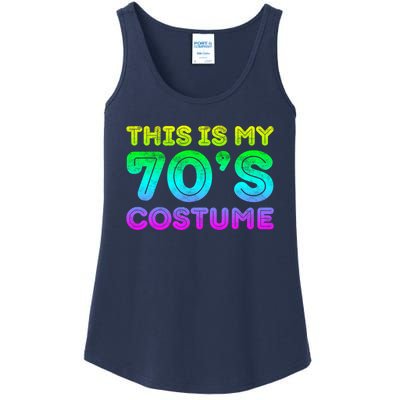 This Is My 70s Costume, 1970s Party Ladies Essential Tank