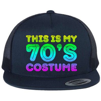 This Is My 70s Costume, 1970s Party Flat Bill Trucker Hat