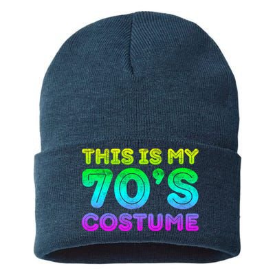 This Is My 70s Costume, 1970s Party Sustainable Knit Beanie