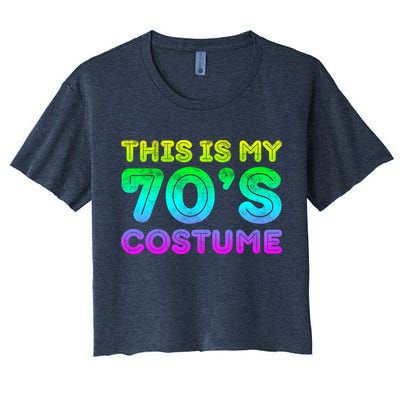 This Is My 70s Costume, 1970s Party Crop Top