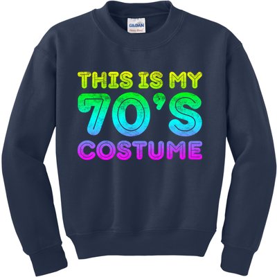 This Is My 70s Costume, 1970s Party Kids Sweatshirt