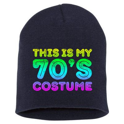 This Is My 70s Costume, 1970s Party Short Acrylic Beanie