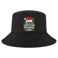 This Is My Christmas Pajamas Cool Comfort Performance Bucket Hat
