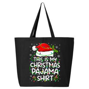 This Is My Christmas Pajamas 25L Jumbo Tote