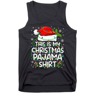 This Is My Christmas Pajamas Tank Top