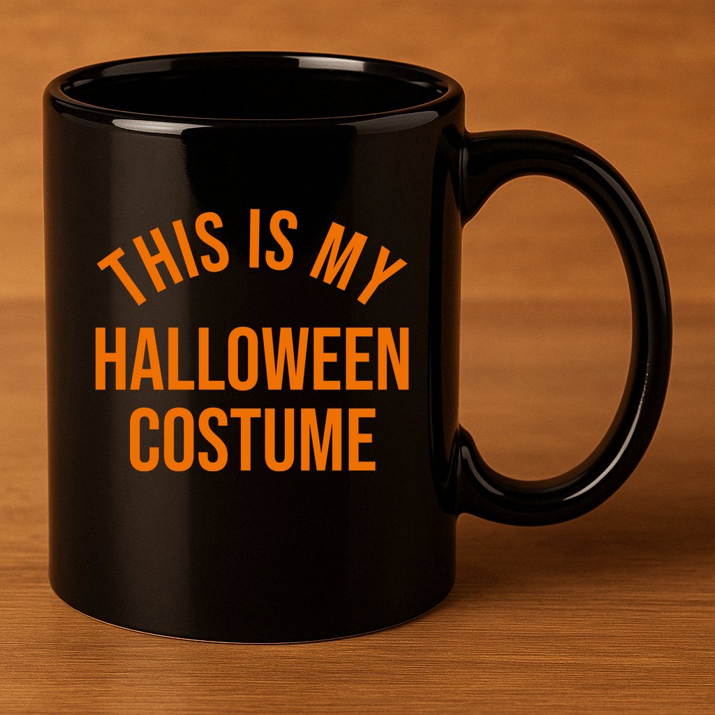 This Is My Halloween Costume 11oz C Handle Ceramic Mug