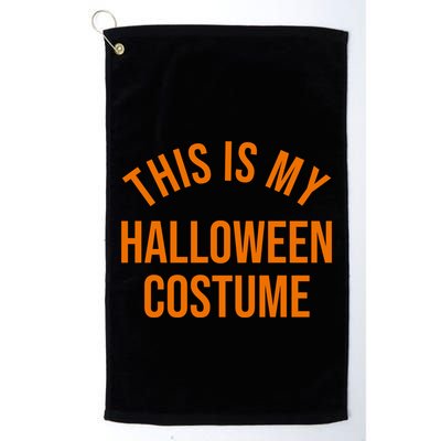 This Is My Halloween Costume Golf Towel