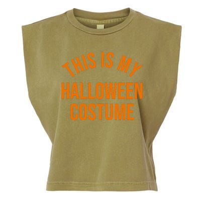 This Is My Halloween Costume Garment-Dyed Women's Muscle Tee