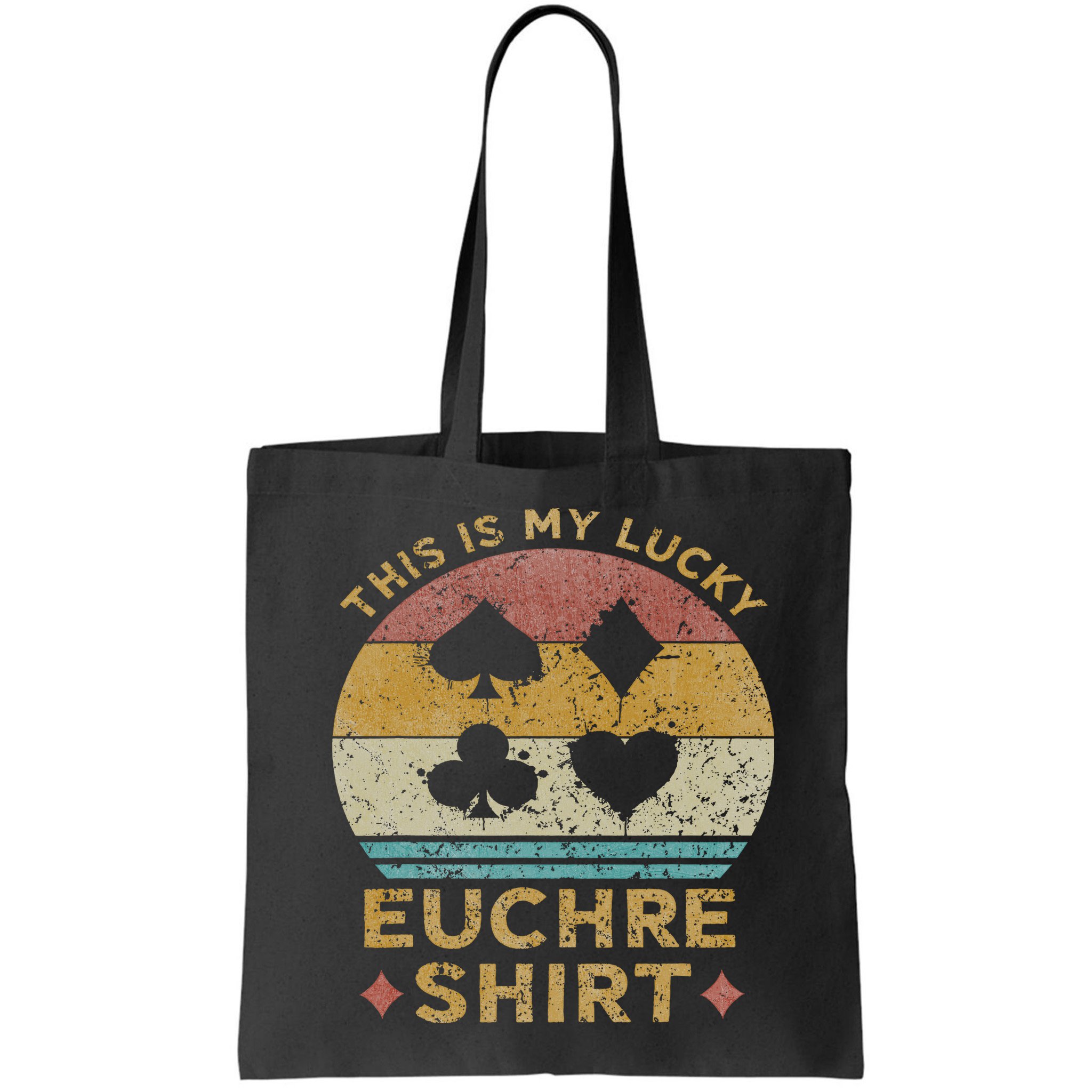 This Is My Lucky Euchre Vintage Euchre Card Game Bag