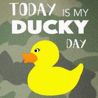 Today Is My Ducky Day I Lucky Day Legacy Tie Dye Trucker Hat