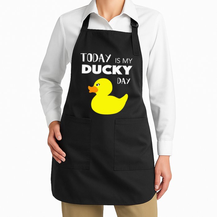 Today Is My Ducky Day I Lucky Day Apron