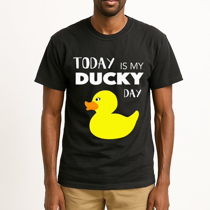 Today Is My Ducky Day I Lucky Day Tall T-Shirt