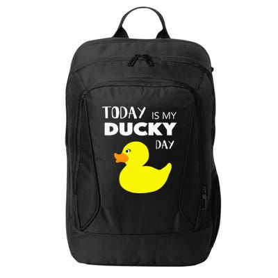 Today Is My Ducky Day I Lucky Day City Backpack