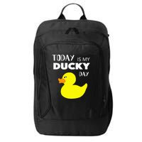 Today Is My Ducky Day I Lucky Day City Backpack