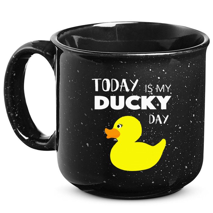 Today Is My Ducky Day I Lucky Day 15oz Campfire Ceramic Mug