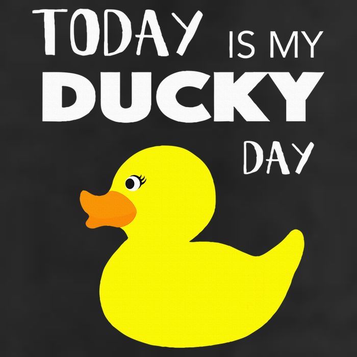 Today Is My Ducky Day I Lucky Day Beanie