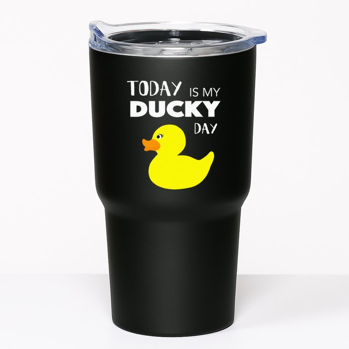 Today Is My Ducky Day I Lucky Day Tumbler