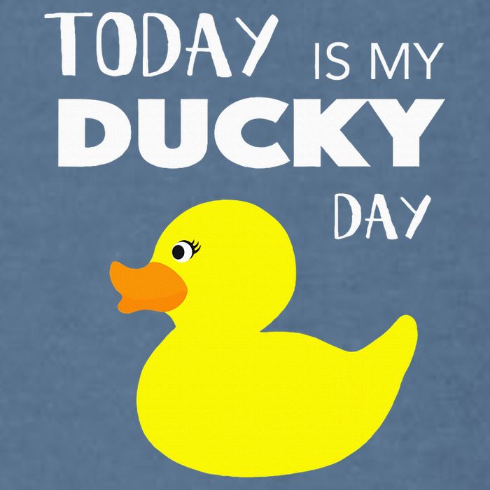 Today Is My Ducky Day I Lucky Day Garment-Dyed Sweatshirt