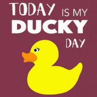 Today Is My Ducky Day I Lucky Day 16oz Travel Tumbler