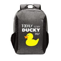 Today Is My Ducky Day I Lucky Day Vector Backpack