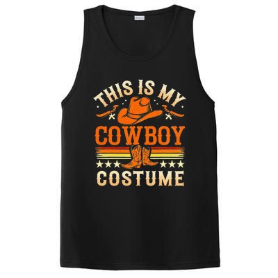 This Is My Cowboy Costume Fun Lazy Country Western Halloween PosiCharge Competitor Tank