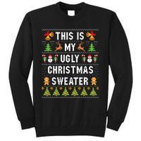 This Is My Ugly Sweater Funny Christmas Tall Sweatshirt