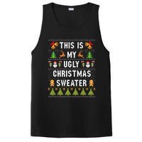 This Is My Ugly Sweater Funny Christmas PosiCharge Competitor Tank