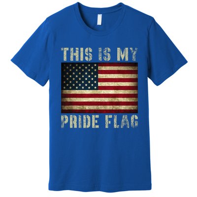 This Is My Pride Flag USA American Patriotic Premium T-Shirt