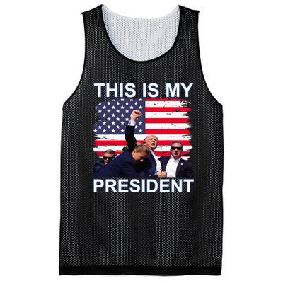 This Is My President Mesh Reversible Basketball Jersey Tank