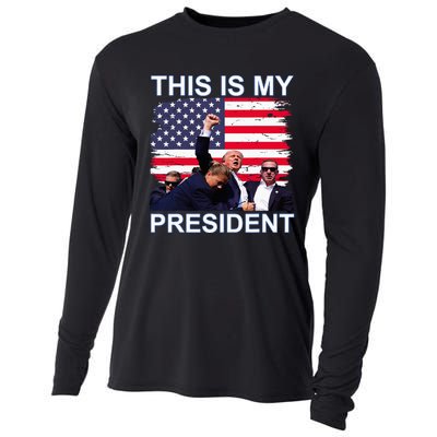 This Is My President Cooling Performance Long Sleeve Crew