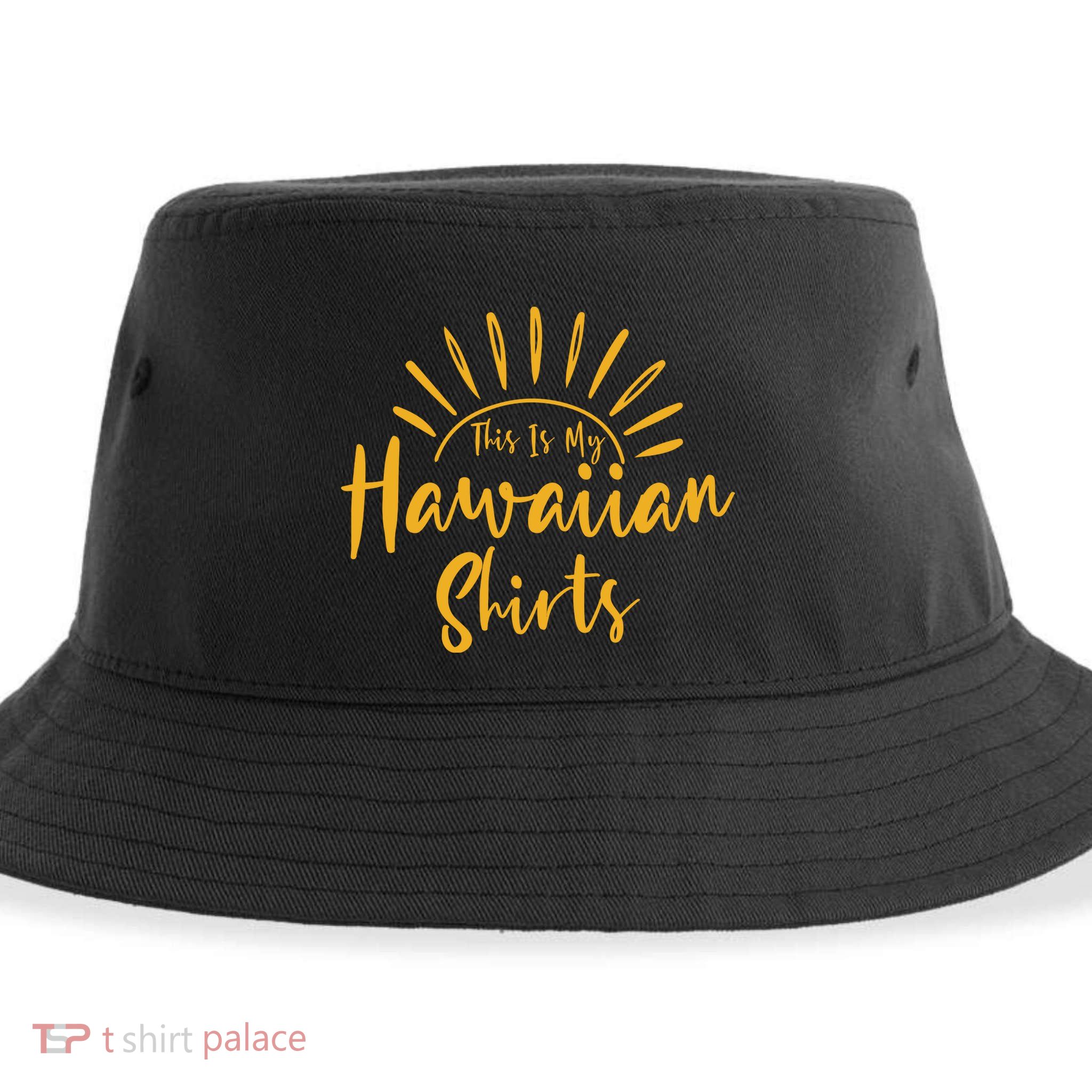 This Is My Hawaiian Shirts Retro Summer Vacation Party Hawaii Sustainable Bucket Hat