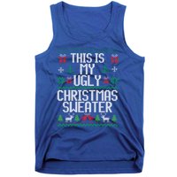 This Is My Ugly Sweater Funny Christmas Gift Tank Top