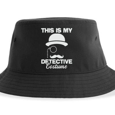 This Is My Detective Costume True Crime Lover  Sustainable Bucket Hat