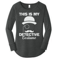 This Is My Detective Costume True Crime Lover  Women's Perfect Tri Tunic Long Sleeve Shirt