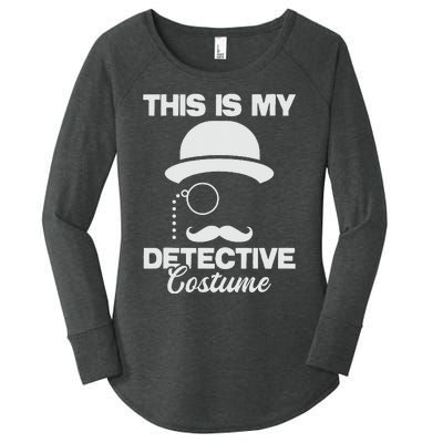 This Is My Detective Costume True Crime Lover  Women's Perfect Tri Tunic Long Sleeve Shirt