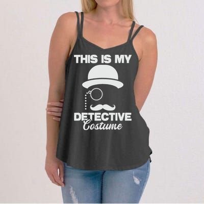 This Is My Detective Costume True Crime Lover  Women's Strappy Tank