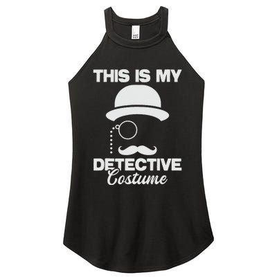 This Is My Detective Costume True Crime Lover  Women's Perfect Tri Rocker Tank