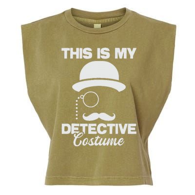 This Is My Detective Costume True Crime Lover  Garment-Dyed Women's Muscle Tee