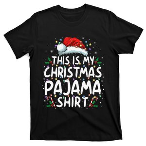 This Is My Christmas Pajama Funny Xmas Pjs Gift T-Shirt