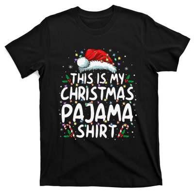 This Is My Christmas Pajama Funny Xmas Pjs Gift T-Shirt