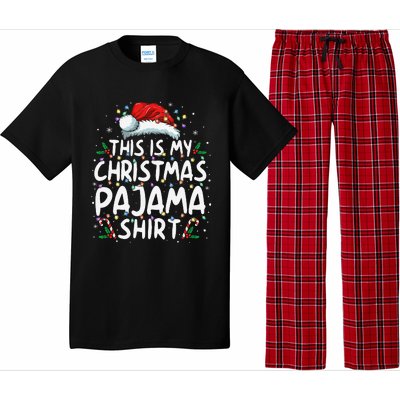 This Is My Christmas Pajama Funny Xmas Pjs Gift Pajama Set