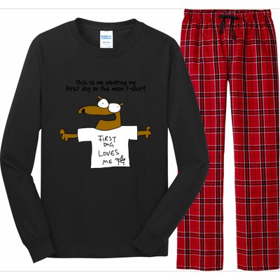 This Is My Firstdog Onthemoon Long Sleeve Pajama Set