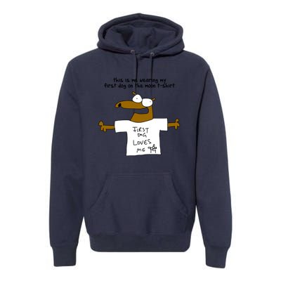 This Is My Firstdog Onthemoon Premium Hoodie