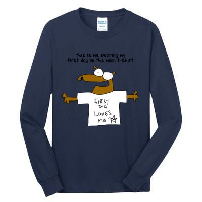 This Is My Firstdog Onthemoon Tall Long Sleeve T-Shirt